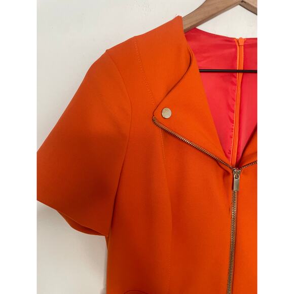 Karen Millen Orange Midi Dress - Picture 3 of 11